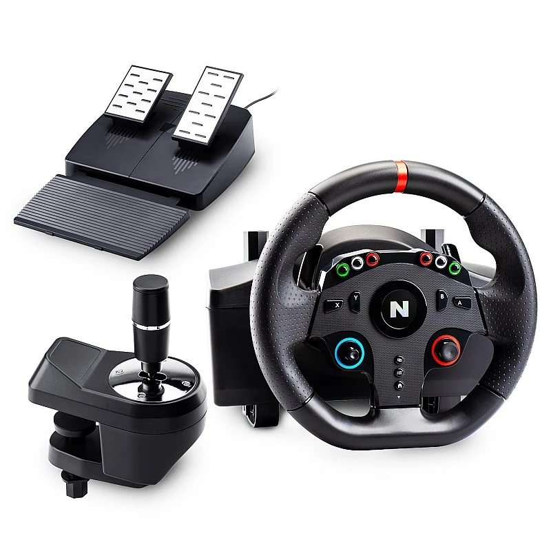 NiTHO Drive Pro ONE Gaming Racing Wheel with Separate Shifter and Floor Pedals, Steering Wheel for PC, PS4, Xbox One, Xbox Series NiTHO Drive Pro ONE Gaming Racing Wheel with Separate Shifter and Floor Pedals, Steering Wheel for PC, PS4, Xbox One, Xbox Series