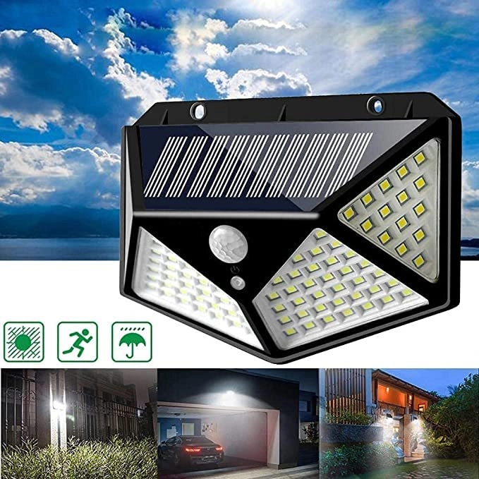 airtree Solar Interaction Wall Lamp BK-100 Pack of 1, Black, Free Size