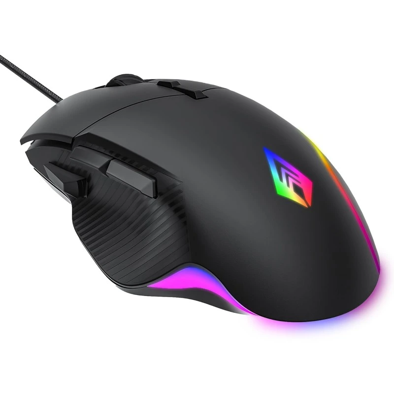 Archer Tech Lab Recurve 300 Wired Gaming Mouse,12000 Dpi Compatible with Pc Mac Black Archer Tech Lab Recurve 300 Wired Gaming Mouse,12000 Dpi Compatible with Pc Mac Black