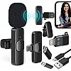 AIRTREE K8 Wireless Microphone Plug & Play Type C, iPhone , Micro USB, USB normal PC ports Collar Mic For phone BLACK AIRTREE K8 Wireless Microphone Plug & Play Type C, iPhone , Micro USB, USB normal PC ports Collar Mic For phone BLACK