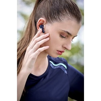 Amazon Basics Bluetooth 5.0 Truly Wireless in Ear Earbuds with mic, Up to 38 Hours Playtime, IPX-5 Rated, Type-C Charging Case, Touch Controls, Voice Asst Black Amazon Basics Bluetooth 5.0 Truly Wireless in Ear Earbuds with mic, Up to 38 Hours Playtime, IPX-5 Rated, Type-C Charging Case, Touch Controls, Voice Asst Black