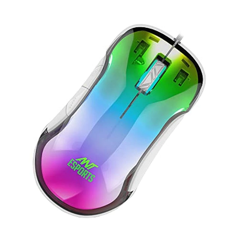 Ant Esports GM610 7D Crystal Full RGB Gaming Mouse White Ant Esports GM610 7D Crystal Full RGB Gaming Mouse White