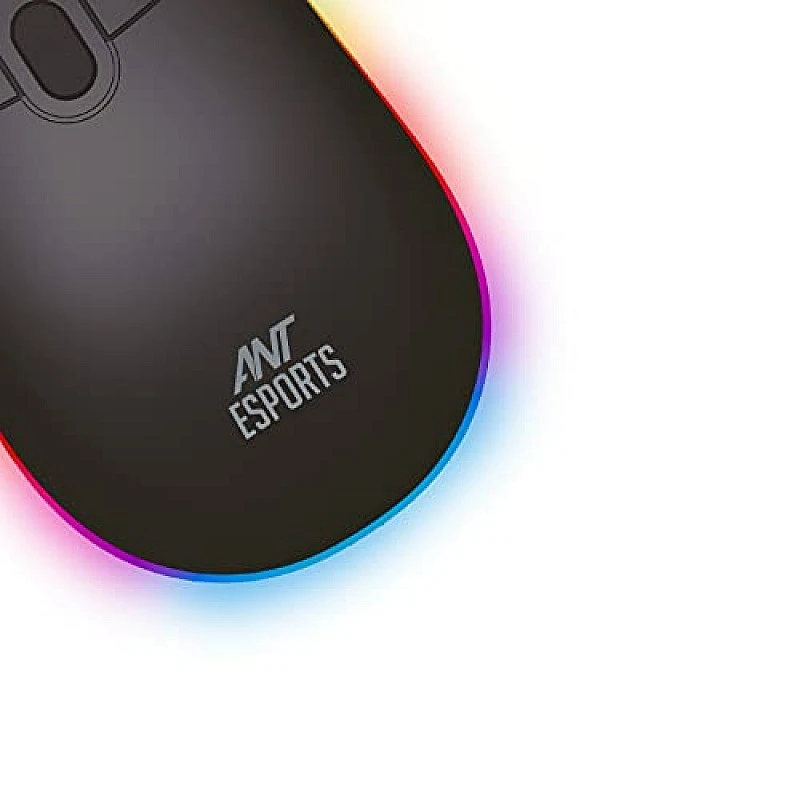 Ant Esports GM40 Wired Optical Gaming Mouse with RGB LED, Lightweight and Ergonomic Design, DPI Upto 2400 Ant Esports GM40 Wired Optical Gaming Mouse with RGB LED, Lightweight and Ergonomic Design, DPI Upto 2400