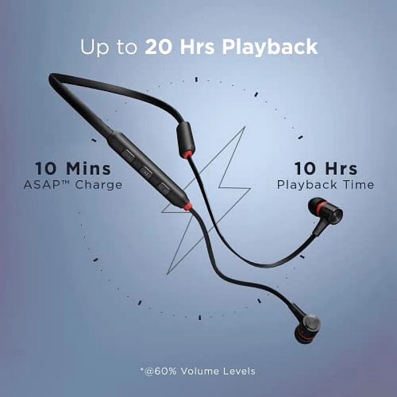boAt Rockerz 245 pro Bluetooth Neckband in Ear with Mic, Beast Mode Fiery Black boAt Rockerz 245 pro Bluetooth Neckband in Ear with Mic, Beast Mode Fiery Black