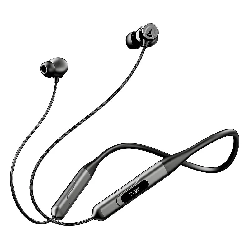 boAt Rockerz 255 ANC Bluetooth Neckband with 100 Hours Playback, Spatial Audio, 32dB ANC (Raven Black) boAt Rockerz 255 ANC Bluetooth Neckband with 100 Hours Playback, Spatial Audio, 32dB ANC (Raven Black)