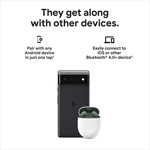 Google Nest Pixel Buds A-Series - In-Ear Wireless Earbuds - Headphones with Bluetooth with Mic-Dark Olive Google Nest Pixel Buds A-Series - In-Ear Wireless Earbuds - Headphones with Bluetooth with Mic-Dark Olive