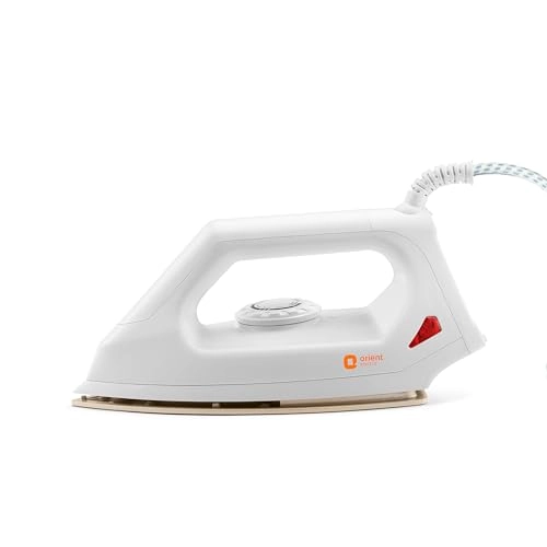 Orient Electric Fabrismooth 1000W Dry iron (Press) Non-stick Weilburger coating ISI certified Orient Electric Fabrismooth 1000W Dry iron (Press) Non-stick Weilburger coating ISI certified
