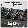 Cosmic Byte CB-GK-32 Themis 61 Key Mechanical Per Key RGB Gaming Keyboard Red Switches Black Cosmic Byte CB-GK-32 Themis 61 Key Mechanical Per Key RGB Gaming Keyboard Red Switches Black