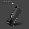Portronics Auto 16 Bluetooth 5.1 Smart Audio Connector/Transmitter 3.5mm for TV/Desktop with Type-C Charging(Black) Portronics Auto 16 Bluetooth 5.1 Smart Audio Connector/Transmitter 3.5mm for TV/Desktop with Type-C Charging(Black)