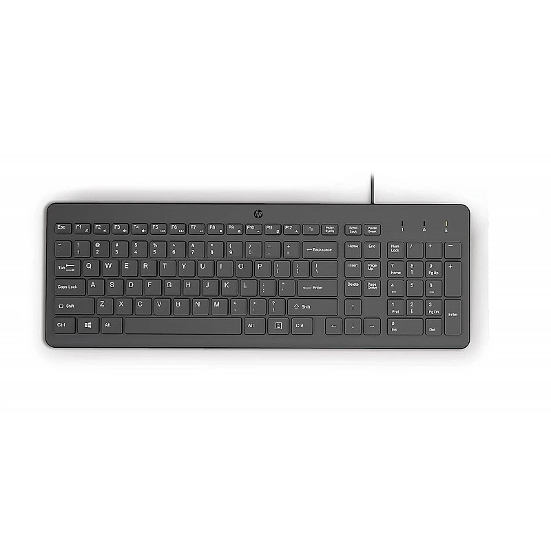 HP 150 Wired USB Keyboard Black HP 150 Wired USB Keyboard Black