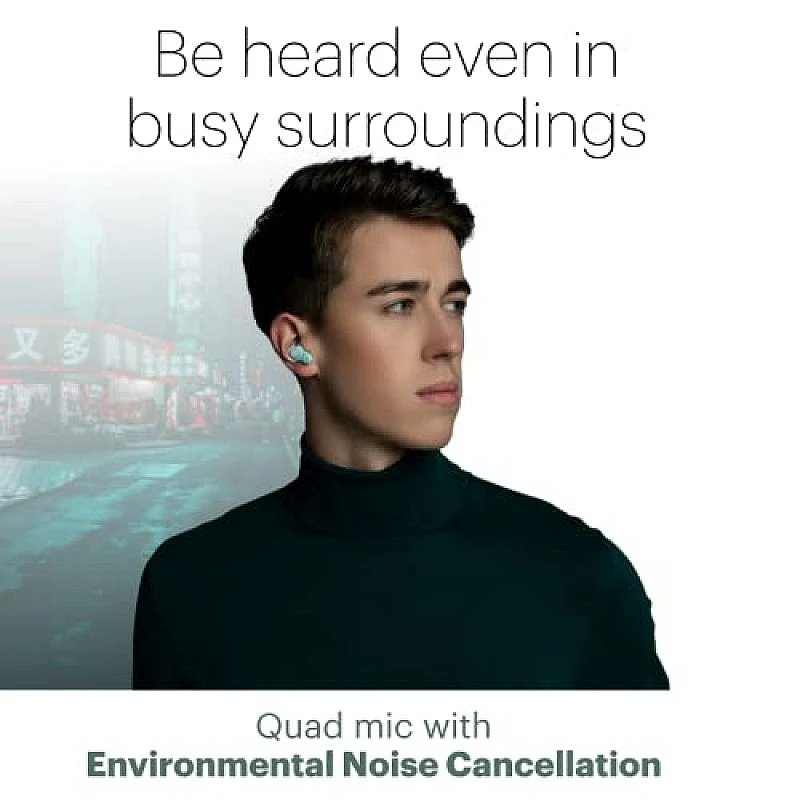 Noise Buds Connect Truly Wireless in Ear Earbuds with 50H Playtime, Quad Mic with ENC, Instacharge (Carbon Black) Noise Buds Connect Truly Wireless in Ear Earbuds with 50H Playtime, Quad Mic with ENC, Instacharge (Carbon Black)