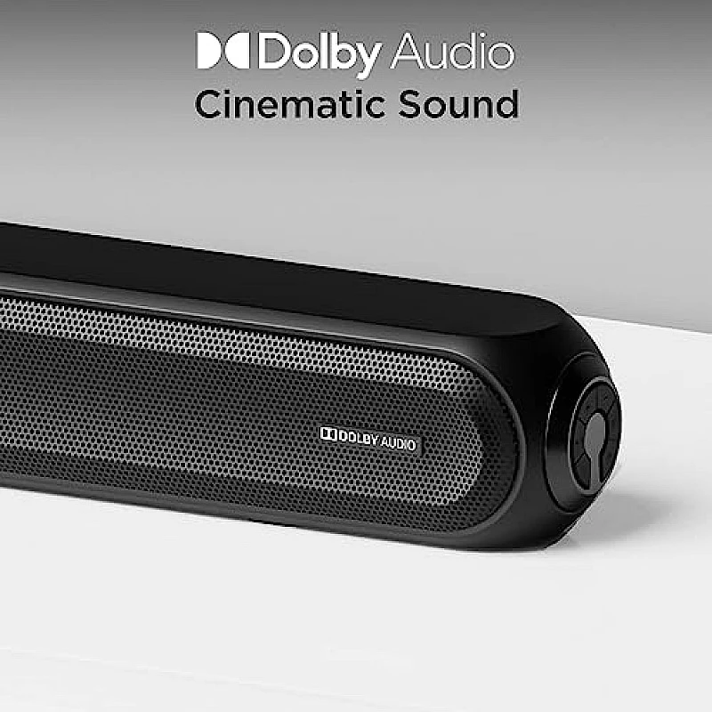 boAt Aavante Bar 1650D Bluetooth Soundbar with Dolby Audio, 120W (Pitch Black) boAt Aavante Bar 1650D Bluetooth Soundbar with Dolby Audio, 120W (Pitch Black)