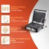 Crompton MaxCrisp 4 Slice Sandwich Maker 2000W with Timer and 180 Degrees Barbecue Grill Crompton MaxCrisp 4 Slice Sandwich Maker 2000W with Timer and 180 Degrees Barbecue Grill