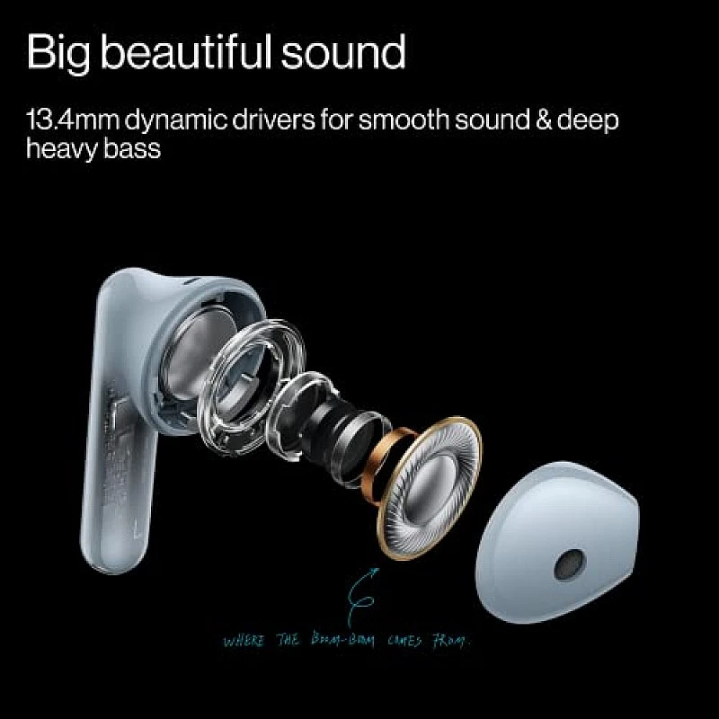 OnePlus Nord Buds CE Truly Wireless Bluetooth in Ear Earbuds (Mist Grey, True Wireless) OnePlus Nord Buds CE Truly Wireless Bluetooth in Ear Earbuds (Mist Grey, True Wireless)