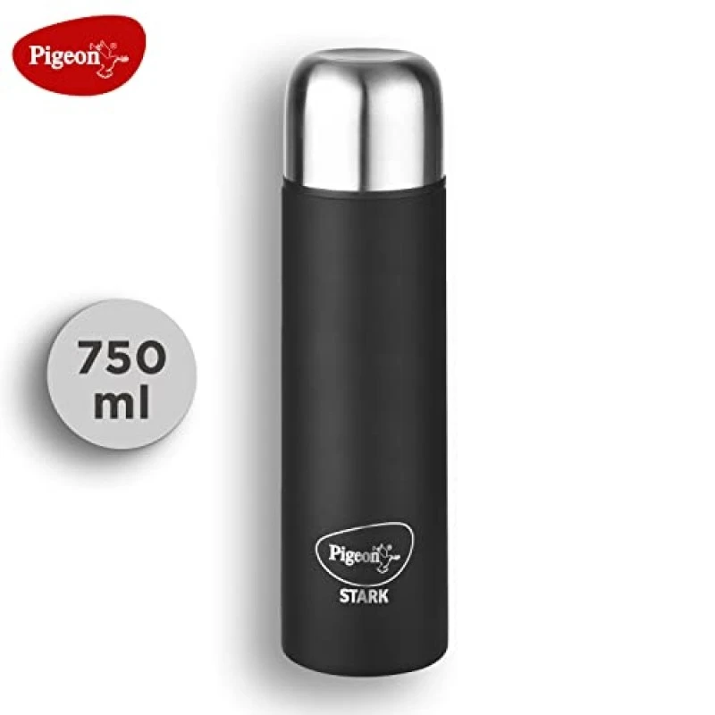 Pigeon Stark Plus Galaxy Stainless Steel Double Walled Leak Proof Thermos Flask 750 ml (Black) Pigeon Stark Plus Galaxy Stainless Steel Double Walled Leak Proof Thermos Flask 750 ml (Black)