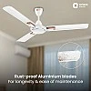 Orient Electric 1200 mm Apex Prime 350 RPM motor speed Rust-proof Aluminium blades White Orient Electric 1200 mm Apex Prime 350 RPM motor speed Rust-proof Aluminium blades White