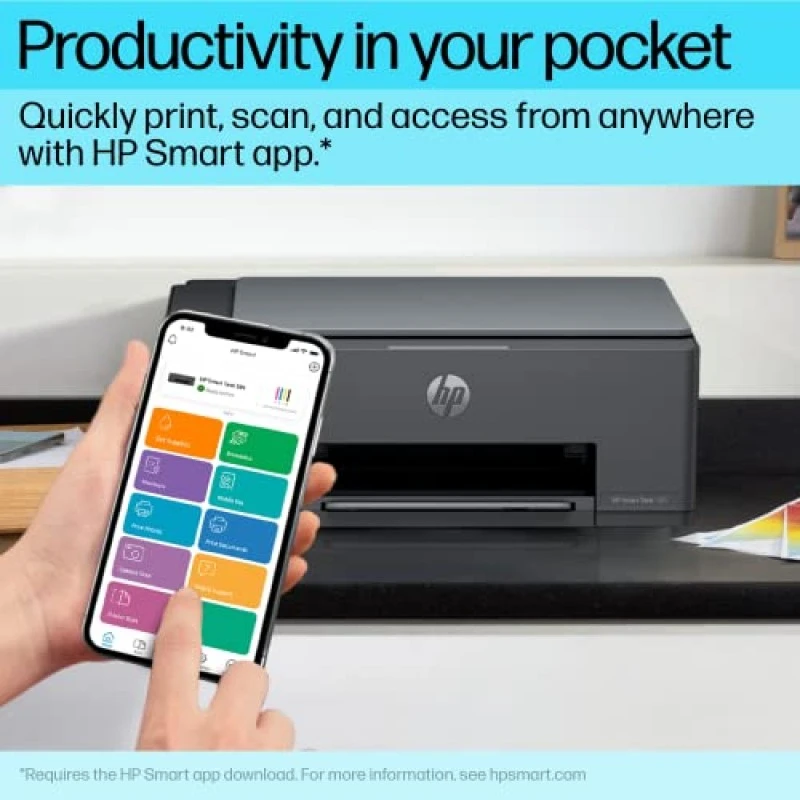 HP Smart Tank 580 All-in-one WiFi Colour Printer HP Smart Tank 580 All-in-one WiFi Colour Printer