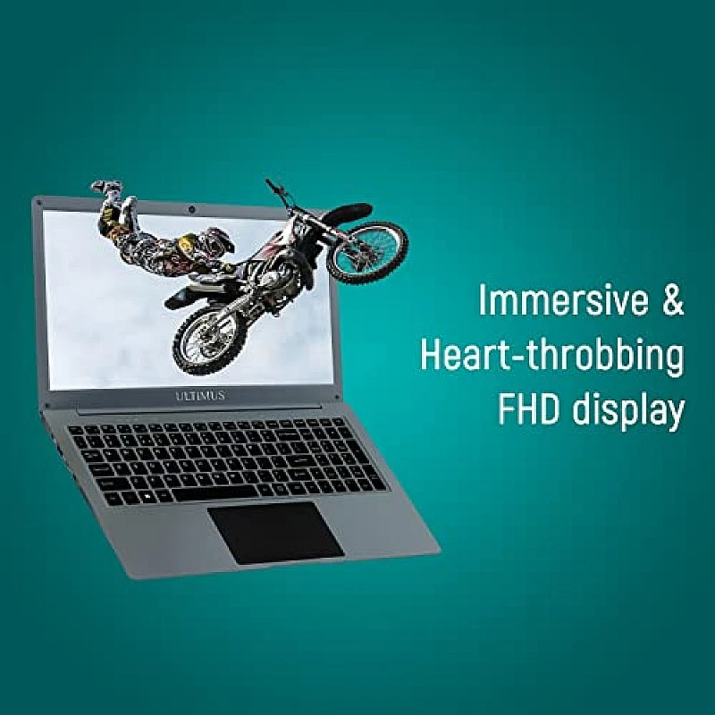 ULTIMUS All-New S152, 15.6 (39.62 cms) FHD Display, Intel Celeron N4020 Processor Thin and Light Laptop (4GB/256 GB SSD/Windows 11 ULTIMUS All-New S152, 15.6 (39.62 cms) FHD Display, Intel Celeron N4020 Processor Thin and Light Laptop (4GB/256 GB SSD/Windows 11