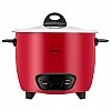 Pigeon by Stovekraft Ruby Rice Cooker with Single pot, 1.8 litres.(Red) Toughened Glass Lid 700 Watts 2 Aluminium Cooking Pot Pigeon by Stovekraft Ruby Rice Cooker with Single pot, 1.8 litres.(Red) Toughened Glass Lid 700 Watts 2 Aluminium Cooking Pot