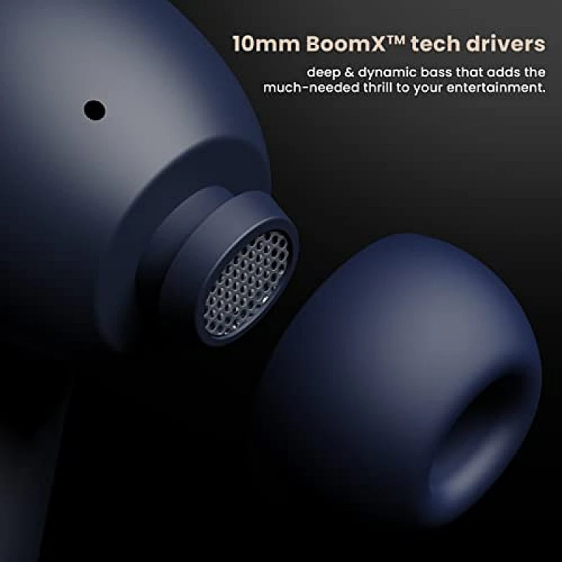 Boult Audio Z40 True Wireless in Ear Earbuds with 60H Playtime, Zen™ ENC Mic (Blue) Boult Audio Z40 True Wireless in Ear Earbuds with 60H Playtime, Zen™ ENC Mic (Blue)