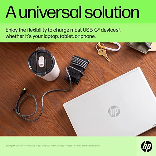 HP USB-C 65W Laptop Charger, 65W, Type-C USB, AC Adapter (671R2AA) HP USB-C 65W Laptop Charger, 65W, Type-C USB, AC Adapter (671R2AA)