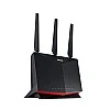 ASUS RT-AX86U Pro (AX5700) Dual Band WiFi 6 Extendable Gaming Router, 2.5G Port, Gaming Port, Mobile Game Mode, Port ASUS RT-AX86U Pro (AX5700) Dual Band WiFi 6 Extendable Gaming Router, 2.5G Port, Gaming Port, Mobile Game Mode, Port
