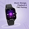 Fastrack Reflex Vox 2 Smart Watch with BT Calling Large 1.8 Bright Black Fastrack Reflex Vox 2 Smart Watch with BT Calling Large 1.8 Bright Black