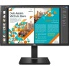 LG 24 inch QHD (2K) 2560x1440 Pixels Monitor Height Adjust, Pivot (2Way), Swivel, Tilt, USB-C (65W PD) Display Port 24QP750 Black