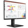 LG 24 inch QHD (2K) 2560x1440 Pixels Monitor Height Adjust, Pivot (2Way), Swivel, Tilt, USB-C (65W PD) Display Port 24QP750 Black