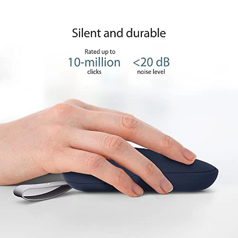 ASUS MD100 Marshmallow/Silent, Adj. DPI, Multi-Mode, with Solar Cover Wireless Optical Mouse (2.4GHz Wireless, Bluetooth) ASUS MD100 Marshmallow/Silent, Adj. DPI, Multi-Mode, with Solar Cover Wireless Optical Mouse (2.4GHz Wireless, Bluetooth)