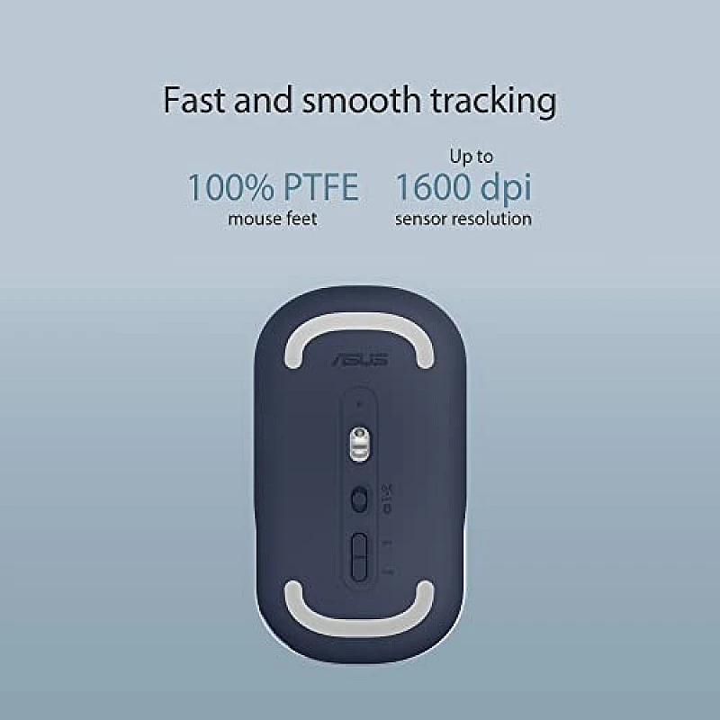ASUS MD100 Marshmallow/Silent, Adj. DPI, Multi-Mode, with Solar Cover Wireless Optical Mouse (2.4GHz Wireless, Bluetooth) ASUS MD100 Marshmallow/Silent, Adj. DPI, Multi-Mode, with Solar Cover Wireless Optical Mouse (2.4GHz Wireless, Bluetooth)