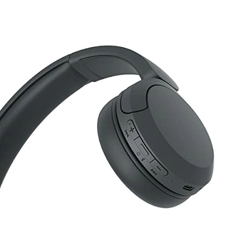 Sony WH-CH520 Wireless On-Ear Bluetooth Headphones with Mic, Upto 50 Hours Playtime Black Sony WH-CH520 Wireless On-Ear Bluetooth Headphones with Mic, Upto 50 Hours Playtime Black