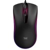 TAG Flash RGB Optical Wired Mouse | 1000 DPI | RGB LED Lights | Ergonomic and Streamlined Design | 1.35m Cable | 3 Buttons | USB Plug and Play Usage for PC, Laptop, Mac (Black)