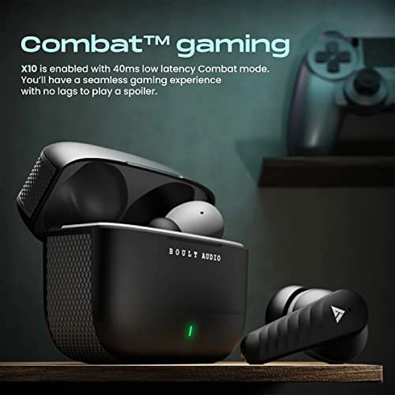 Boult Audio X10 True Wireless in Ear Earbuds with 45H Playtime (Black) Boult Audio X10 True Wireless in Ear Earbuds with 45H Playtime (Black)