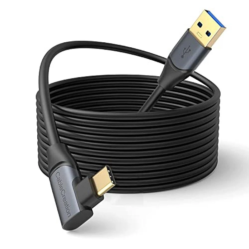 CableCreation USB C Link Cable 10Feet, USB C Cable Fast Charging 60W, 5Gbps High Speed, Black CableCreation USB C Link Cable 10Feet, USB C Cable Fast Charging 60W, 5Gbps High Speed, Black