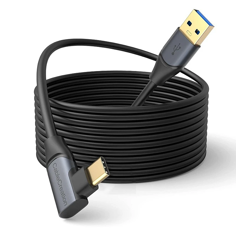 CableCreation USB C Link Cable 10Feet, USB C Cable Fast Charging 60W, 5Gbps High Speed, Black CableCreation USB C Link Cable 10Feet, USB C Cable Fast Charging 60W, 5Gbps High Speed, Black
