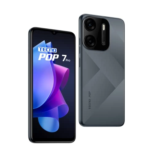 TECNO POP 7 Pro Endless Black, 2GB RAM,64GB Storage Refurbished