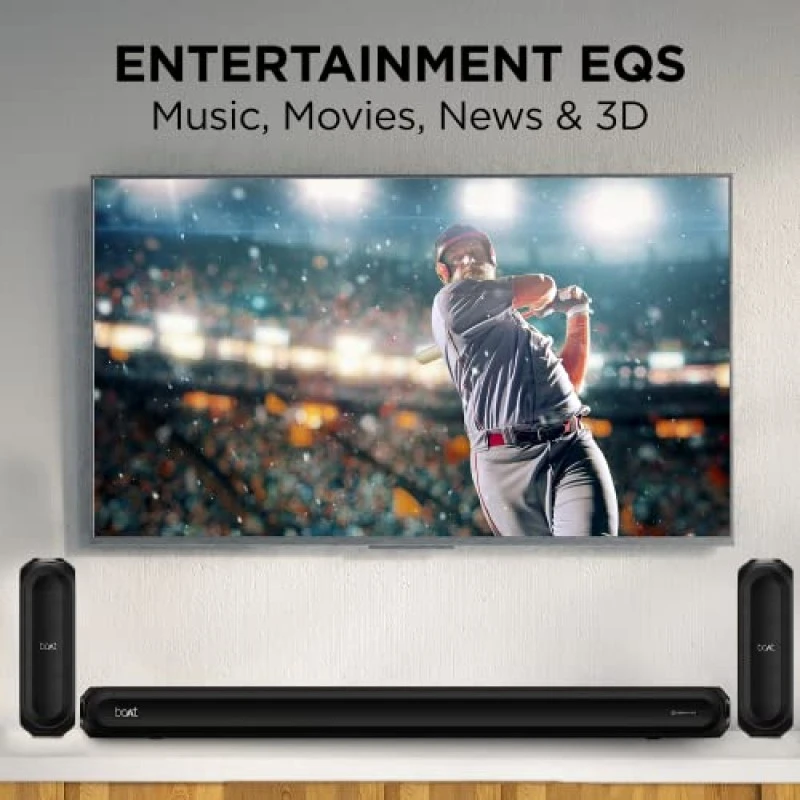 boAt Aavante Bar 3200D Soundbar with Dolby Audio,350W RMS Signature Sound,5.1 Channel,3D (Premium Black) boAt Aavante Bar 3200D Soundbar with Dolby Audio,350W RMS Signature Sound,5.1 Channel,3D (Premium Black)