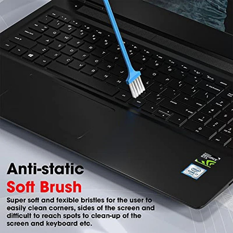 Sounce 8 in 1 Soft Brush Cleaning Tools Kit for Keyboard, Earphone, Laptop, Camera & Lens, LED Sounce 8 in 1 Soft Brush Cleaning Tools Kit for Keyboard, Earphone, Laptop, Camera & Lens, LED