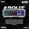 Dyazo Wired Gaming Keyboard and Mouse Combo Static RGB Static Light (only 2 Modes on & Off) for Windows Compatible for PC, Laptop (Black) Dyazo Wired Gaming Keyboard and Mouse Combo Static RGB Static Light (only 2 Modes on & Off) for Windows Compatible for PC, Laptop (Black)