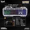 Dyazo Wired Gaming Keyboard and Mouse Combo Static RGB Static Light (only 2 Modes on & Off) for Windows Compatible for PC, Laptop (Black) Dyazo Wired Gaming Keyboard and Mouse Combo Static RGB Static Light (only 2 Modes on & Off) for Windows Compatible for PC, Laptop (Black)