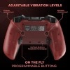 EvoFox Elite X Wireless Gamepad for PC with Dual Vibration Motors, 2 Macro Back Buttons (Blue)