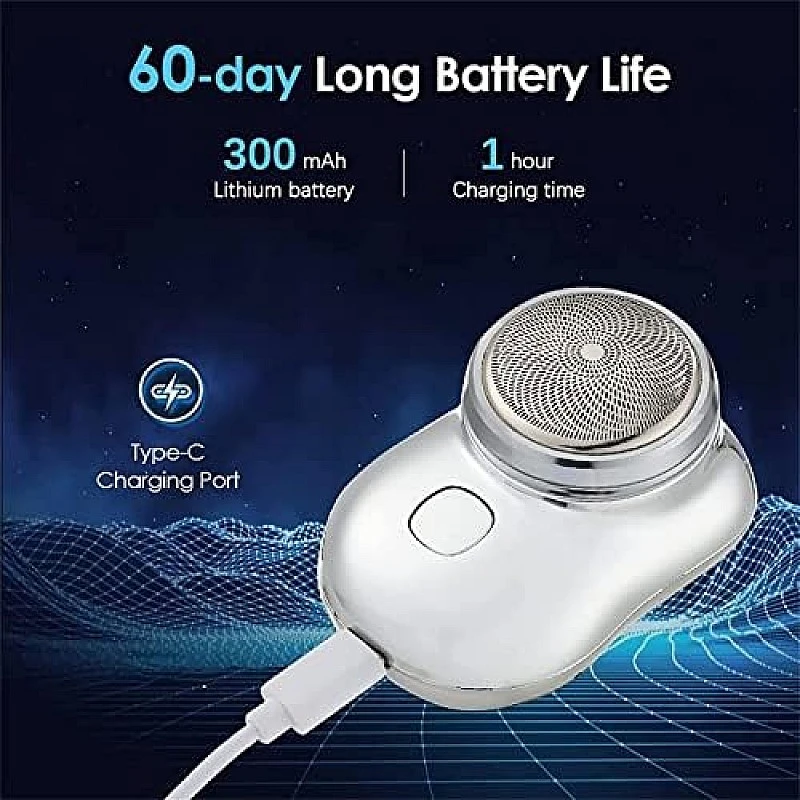 AIRTREE Mini Shaver Portable Electric Shaver, 2023 【New Upgrade】Pocket Portable Electric Shaver, Portable (Black) AIRTREE Mini Shaver Portable Electric Shaver, 2023 【New Upgrade】Pocket Portable Electric Shaver, Portable (Black)