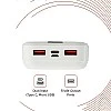Amazon Basics 20000 mAh 22.5W Fast Charging Lithium Polymer Power Bank with Type C Cable Dual Input, Triple Output White Amazon Basics 20000 mAh 22.5W Fast Charging Lithium Polymer Power Bank with Type C Cable Dual Input, Triple Output White