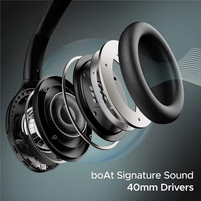 boAt Rockerz 551ANC Hybrid Active Noise Cancellation Headphones with Up to 100H Playtime, ASAP Charge, Ambient Sound Mode &Dual EQ Modes, ENx Technology(Stellar Black) boAt Rockerz 551ANC Hybrid Active Noise Cancellation Headphones with Up to 100H Playtime, ASAP Charge, Ambient Sound Mode &Dual EQ Modes, ENx Technology(Stellar Black)