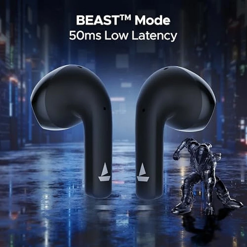 boAt Newly Launched Airdopes 125 TWS Earbuds with (Mystic Black) boAt Newly Launched Airdopes 125 TWS Earbuds with (Mystic Black)