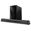 boAt Aavante Bar Stark Bluetooth Soundbar with 160W RMS Signature Sound, 2.1 Channel w/Wireless (Premium Black) boAt Aavante Bar Stark Bluetooth Soundbar with 160W RMS Signature Sound, 2.1 Channel w/Wireless (Premium Black)