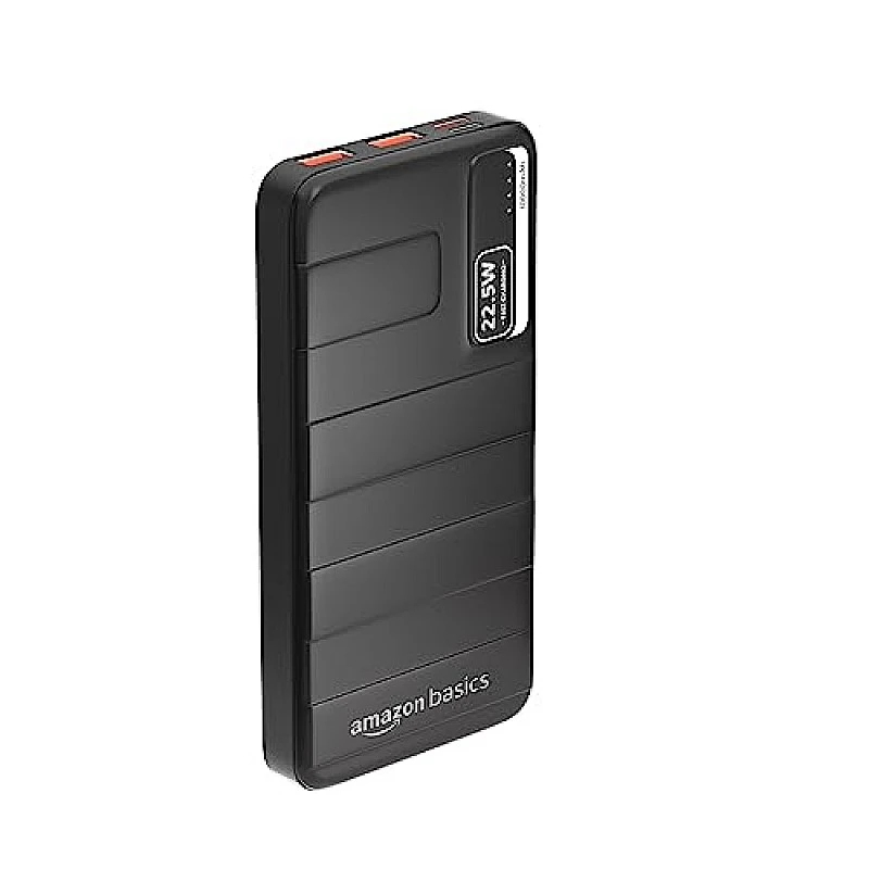 Airtree 10000mAh 22.5W Lithium-Polymer Power Bank Triple Output Fast Charging, Black, Type-C Cable Included Airtree 10000mAh 22.5W Lithium-Polymer Power Bank Triple Output Fast Charging, Black, Type-C Cable Included