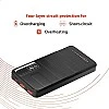 Airtree 10000mAh 22.5W Lithium-Polymer Power Bank Triple Output Fast Charging, Black, Type-C Cable Included Airtree 10000mAh 22.5W Lithium-Polymer Power Bank Triple Output Fast Charging, Black, Type-C Cable Included