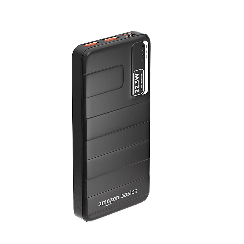Airtree 10000mAh 22.5W Lithium-Polymer Power Bank Triple Output Fast Charging, Black, Type-C Cable Included Airtree 10000mAh 22.5W Lithium-Polymer Power Bank Triple Output Fast Charging, Black, Type-C Cable Included
